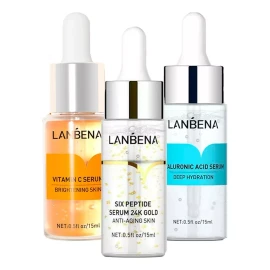 Lanbena Serum, Tratamiento Dermapen 3 Piezas Hidratante F Tipo De Piel Todo Tipo De Piel