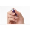 Pentel XZE15-MC Retractable Eraser with Ain Click, Metal Blue Axe,