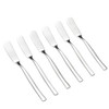 Idomy Cuchillos para mantequilla de acero inoxidable de 6 piezas,