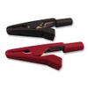 Crocodile Clip 2mm Red & Black MA1 Red + Black