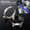 G-PLUS Silicone Radiator Hose Kit w/Clamps Compatible with Jeep Wrangler