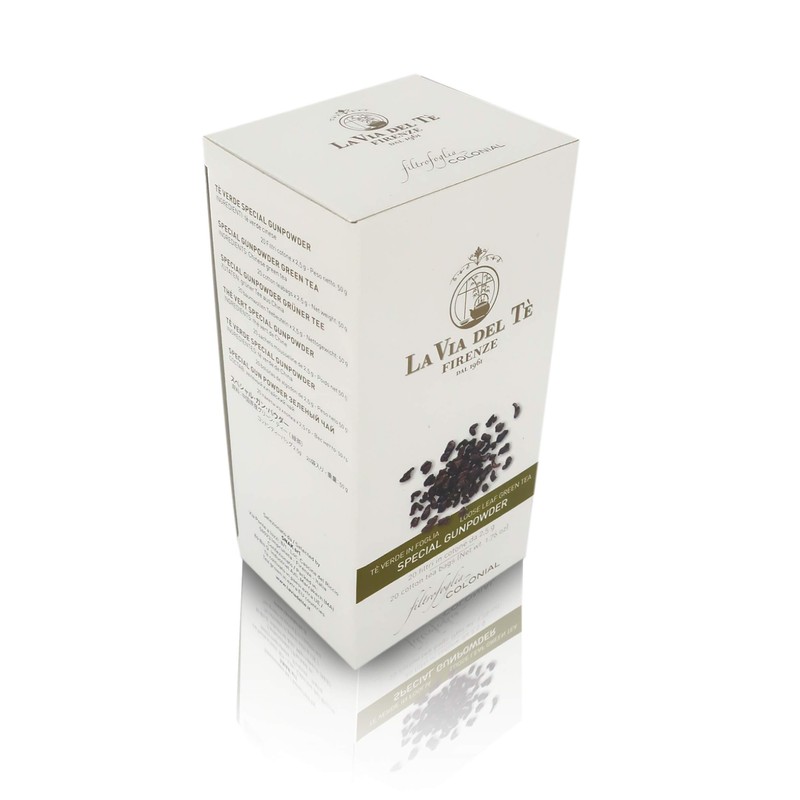 La Via del Te Gunpowder Green Tea, 20 Teabags, Total