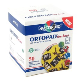 ORTOPAD For Boys Junior Eye Occlusion Plasters Pack of 50