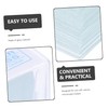 NAMOARLY 500Pcs Microscope Slides and Square Cover Glasses Cover Slips
