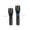 YZYOE Red Flashlight Rechargeable，Green Light Flashlight，Blue Light flashlights，Blood Lights for