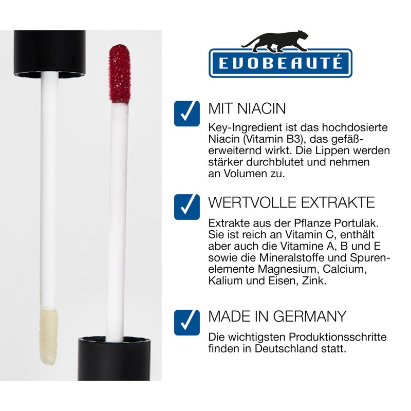 EVOBEAUTÉ evolips Vorteils-Set Volumizing Lips "pretty plump" + "angel food"