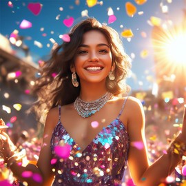 Pack of 240 Sequins, Craft Dressmaking, Large Sequins with Hole, Flat Round Sequins for Jewellery Making, DIY, Sewing, Craft, Wedding Decoration, 15 mm, Sequins, Blue and Pink, blue