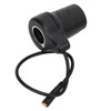 Electric Bicycle Twist Throttle Left 22.2mm Waterproof Throttle Grips for