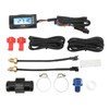 4 in 1 Water Oil Temperature Time Voltage Gauge LCD
