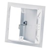 15x15 cm / 6x6 inch White Metal Access Panel -