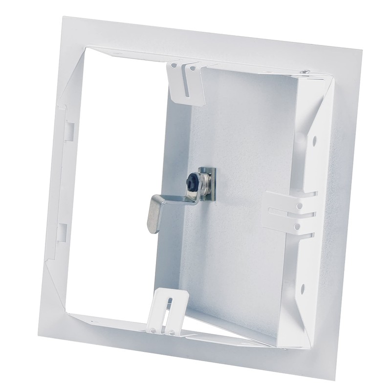 15x15 cm / 6x6 inch White Metal Access Panel -
