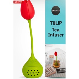 OTOTO Tulip Tea Infuser - BPA-free Silicone & 100% Food Grade Tea Steeper- Tea