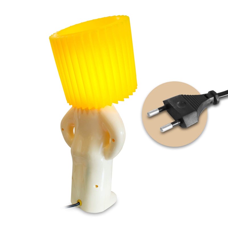 Eaxus® Funny LED Bedside Lamp Illuminated Man with Schniedel Switch