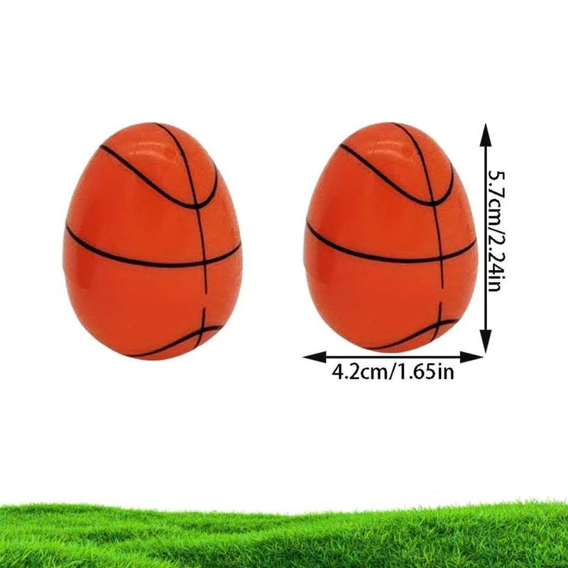 animacoser 12 PCS Basketball Easter Egg Fillable Sport Easter Basket