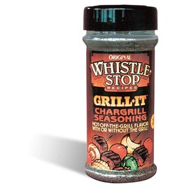 Original WhistleStop Cafe Recipes | Grill-It Chargrill Seasoning | 5.6-oz (1 Shaker)