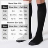 CelerSport 3 Pairs Compression Socks for Men and Women 20-30