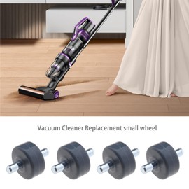 OTOTEC Ersatzräder für Staubsauger von Shark Navigator, NV350, NV352, NV355, NV356E, NV500, NV501, 4 Stück