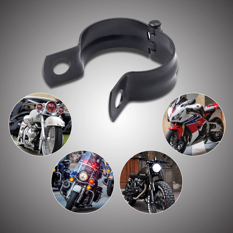YnGia Motorcycle Turn Signal Light Bracket, 2PCS Universal 32-41mm Turn