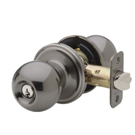 Copper Creek BK2050AN Ball Entry Storeroom Knob, Antique Nickel