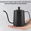 550ml Stainless Steel Long Gooseneck Coffee Pot Kettle with Lid
