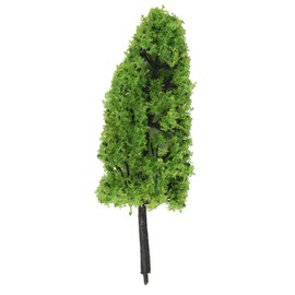 ANCLLO 30 Pieces Model Trees 4.5-13 cm Mixed Architecture Sand Table Model Trees for DIY Scenery Landscape, Natural Green