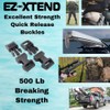 EZ-Xtend Extra Heavy Duty Side Release Buckle - Strongest Plastic