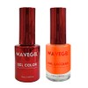 WAVEGEL Soak-Off Gel & Nail Lacquer Matching Duo Set -