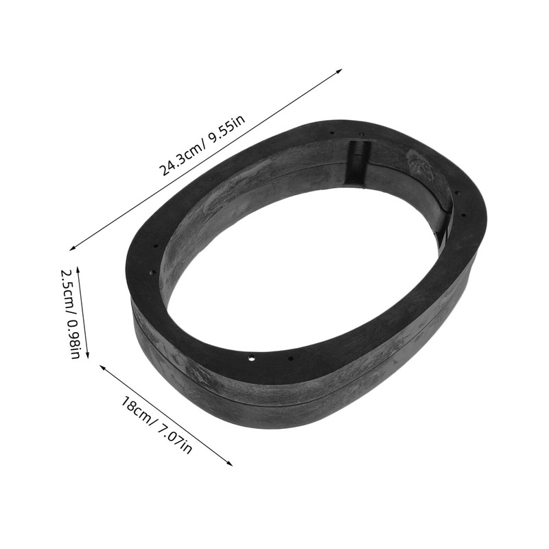 Gatuida 1pair Automotive Speaker Spacer for for Shock Absorption Easy