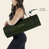 Retrospec Solana Yoga Mat 1" Thick w/Nylon Strap for Men