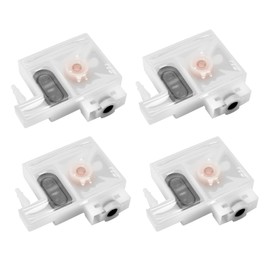 Hreoiplin 4Pcs Transparent Printer Ink Damper Compatible with E-pson R1390 L1800 L1400 R2000 R2400 L1300 T50 L805 DTF Printer
