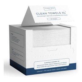 Clean Skin Club - Toallas Limpias Xl | 1ª Toalla Facial Biod