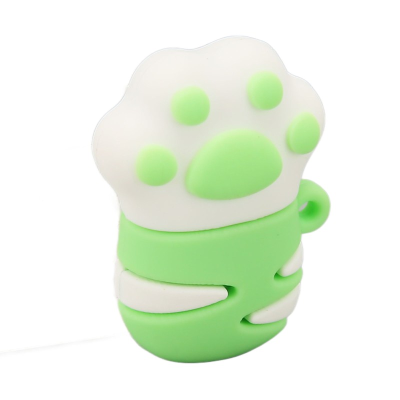 Cartoon Flash Drive Cute Cat Paw Shape Anti Electromagnetic Interference