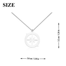 OKEYCH K-po-p Inspired Gift K-pop Compass K-pop Fandom Jewelry K-po-p Merch (K- Compass N C)