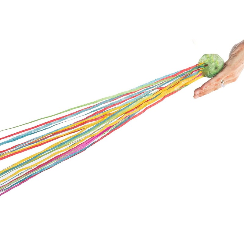 Party Popper 5 x Streamer Bomb, Confetti Cannon Garlands, Spectacular