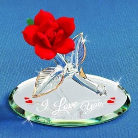 Glass Baron Rose"I Love You", Red