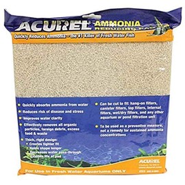 Acurel Ammonia Reducing Media Pad Aquarium and Pond Filter Accessory, 10-Inch by 18-Inch