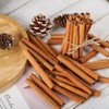 HERZONE Advent Wreath Decorative Cinnamon Sticks Decoration 40 Pieces Cinnamon
