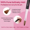 BQAN Pro Kolinsky Acrylic Brush Size 12 for Nail Extension