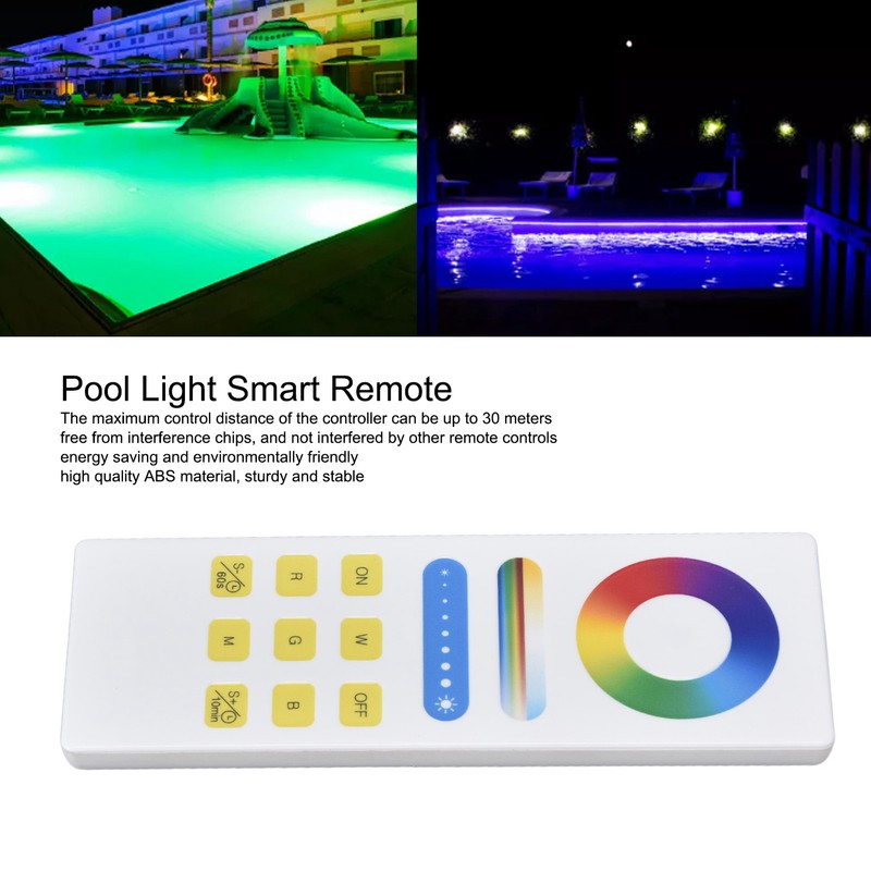 Underwater Light Remote Control 2.4G Prevent Interference Pool Light APP