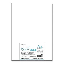 Na-662 Nagatoya P@LETTE A4 Marshmallow White Kent 20 sheets [0390662] White