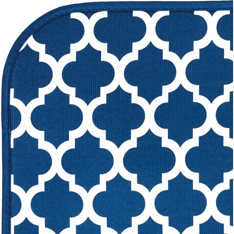 BW&HM Microfibre Dish Drying Mats for Kitchen Super Absorbent Dish