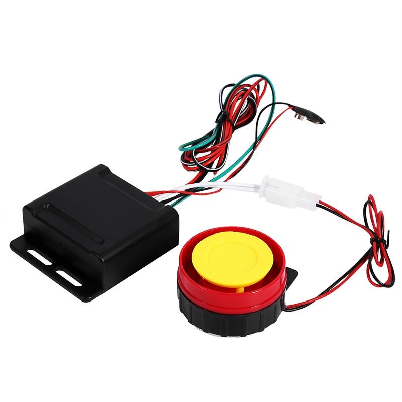Motorcycle Bike Anti Theft Security Alarm System Remote Control 12V
