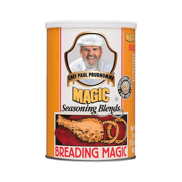 Chef Paul Prudhomme's Magic Seasoning Blends ~ Breading Magic, 24-Ounce Canister