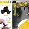 KUNN Firefighter 4-Pocket Tool Pouch Inside Turnout Coat Bunker Pocket