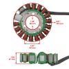 For Honda Stator for Honda ATC350X 1985-1986 31120-Ha5-003 31120-Ha5-004