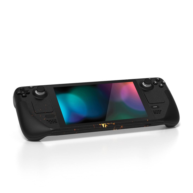 PlayVital Full Set Protective Skin Decal for Steam Deck LCD,