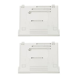 EMSea 2 Pcs Bobbin Cover Plate XF2404001 Compatible With Brother BB370/ BM2800/BM2800CT/BM2800FG/BM3550FG Sewing Machine Needle Cover Plate, Transparent