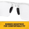 DEWALT DPG100T-1D Crosscut® Safety Glasses - Translucent Half Frame -