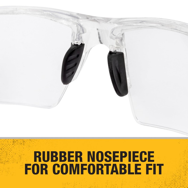 DEWALT DPG100T-1D Crosscut® Safety Glasses - Translucent Half Frame -