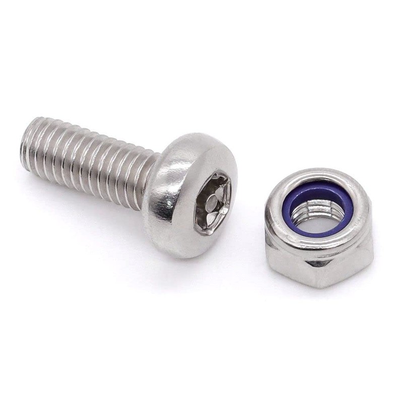 Glvaner (20 Sets) M6 x 16mm Pan Torx Head Tamper